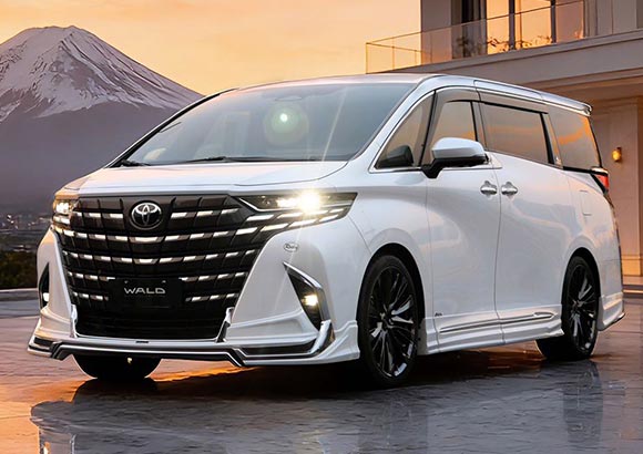 丰田埃尔法WALD版 新款世纪定制商务车美学